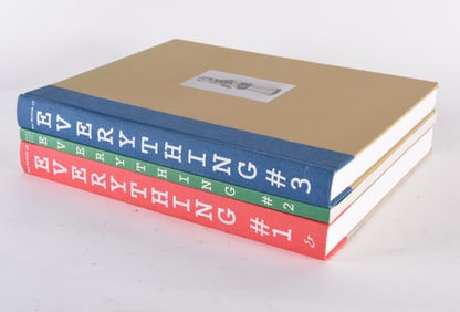 The Museum of Everything Reference Book group of 3