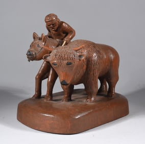 Folk Art Wooden Carving