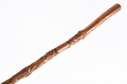 American Folk Art Patriotic Cane