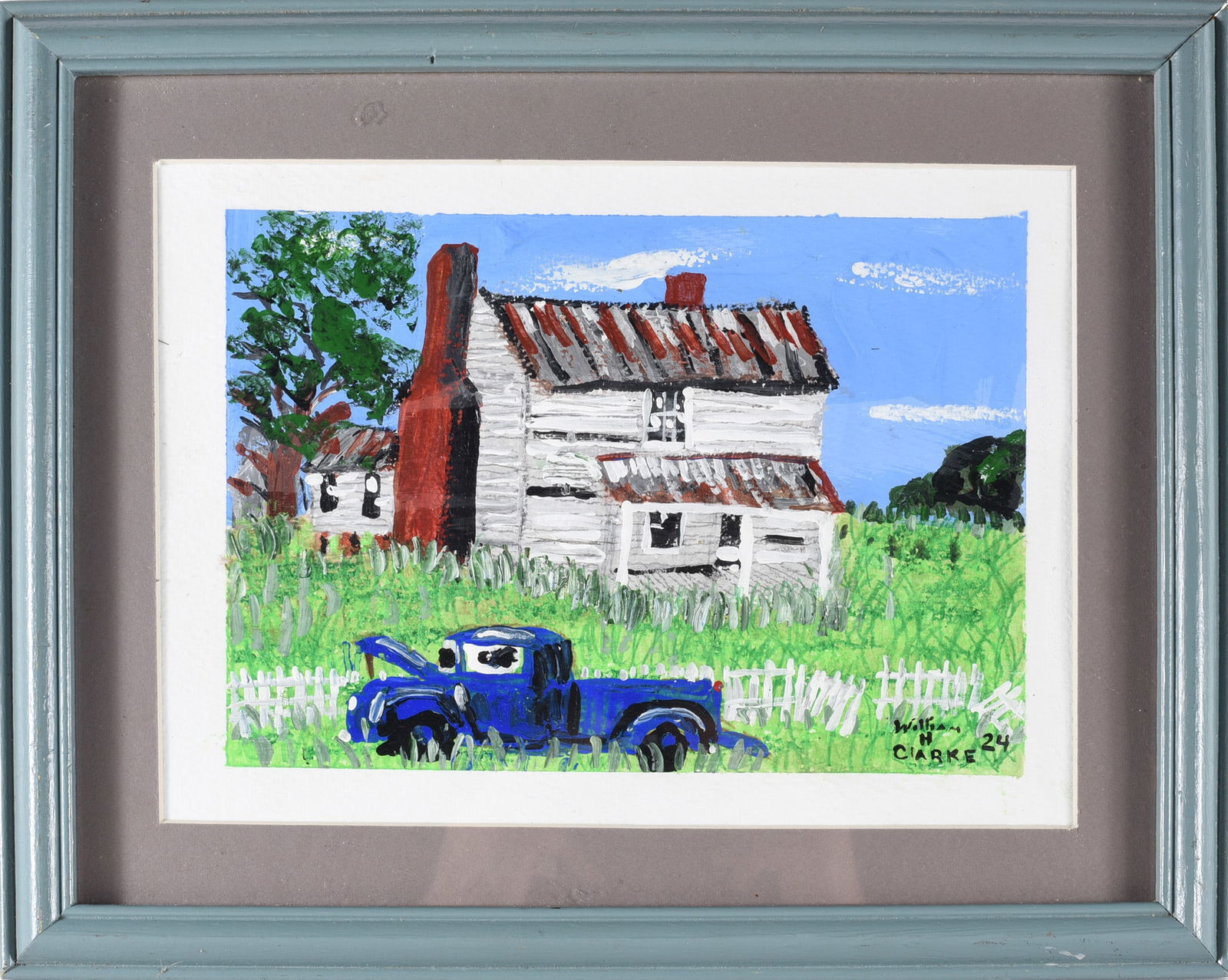 William Clark Folk Art Painting (1 of 1)