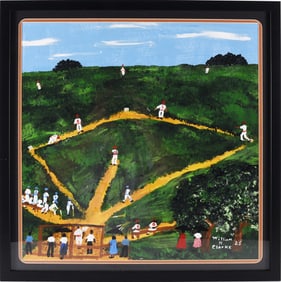William Clark Folk Art Painting