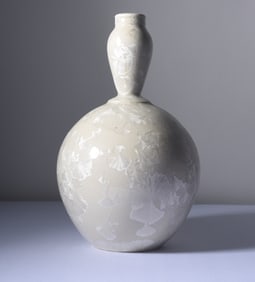 North Carolina Crystaline Pottery Vase