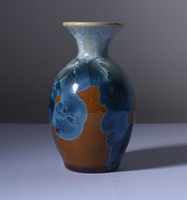 North Carolina Crystaline Pottery Vase