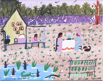 Jessie Lavon Folk Painting