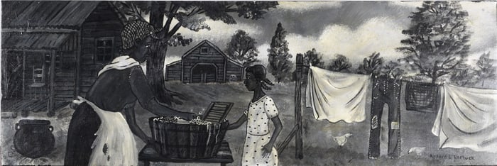 Richard Roebuck Folk Painting