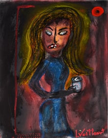 Louise Vuittonet Folk painting