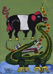Wade Ledbetter Folk Painting