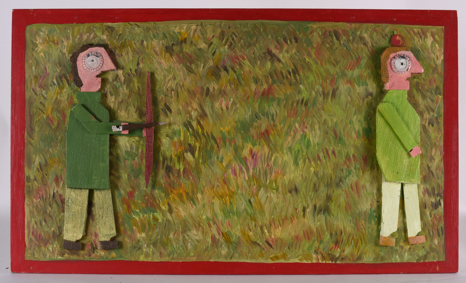 Tim Hitchcock Folk Art Painting (1 of 2)