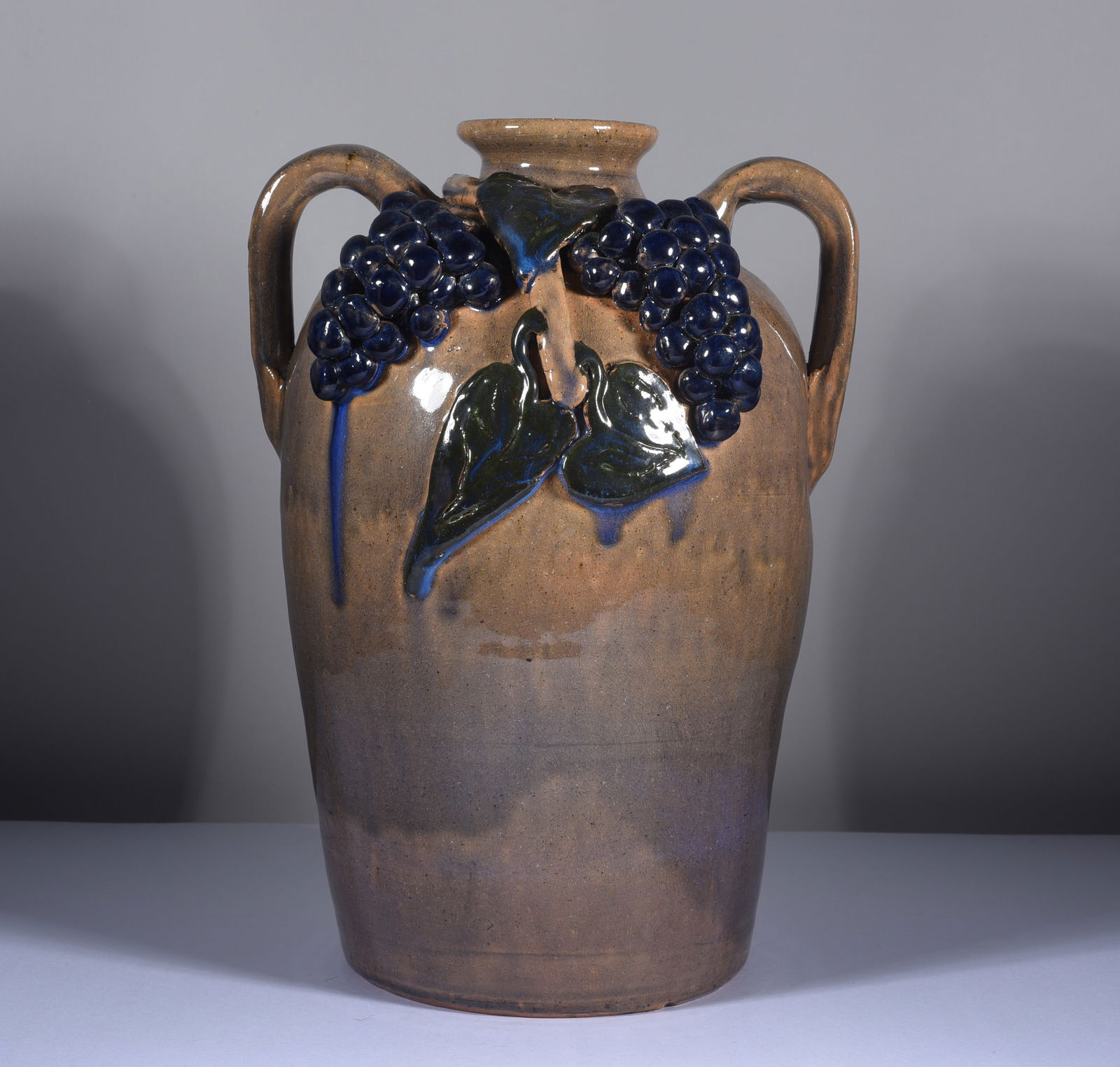 Henry Freeman Folk Pottery Vase (1 of 3)