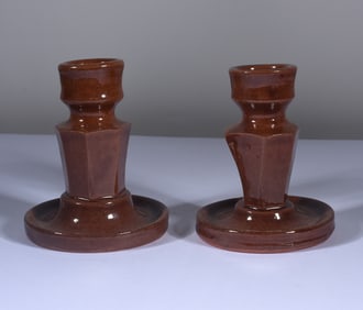 Westmoore Pottery Candle Sticks