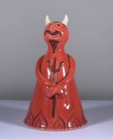 Pottery Devil Singed Michelle Kovack