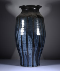 North Carolina Large Floor Vase with Beautiful Glaze