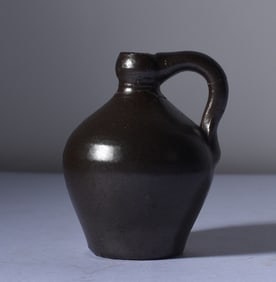 Brown Miniature Jug broken handle