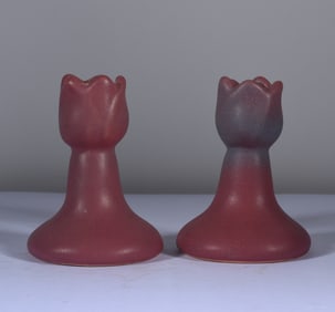 Van Briggle Pottery Candle Sticks