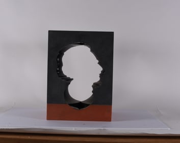 Gene Kangas Wooden President Sculpture