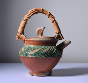 North Carolina Pottery Tea Pot