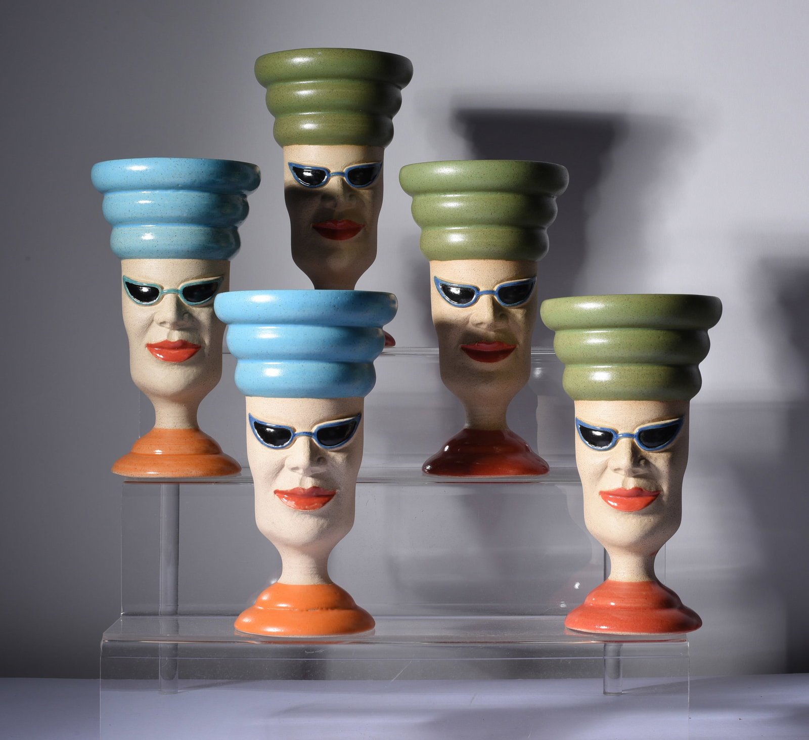 North Carolina Folk Pottery: 7" all pottery is from an estate and if it has issues we will note it else it is in fine condition. This collection comes from a single owner and they loved the pottery and the artist. Most of this po