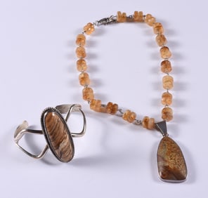 Sterling Jewerly Set stamped Lori