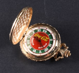 Vintage Coca Cola Pocket Watch