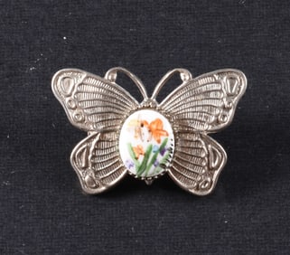 Vintage Butterfly Brooch