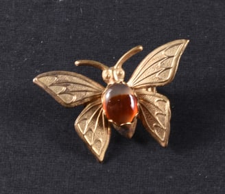 Vintage Butterfly Brooch
