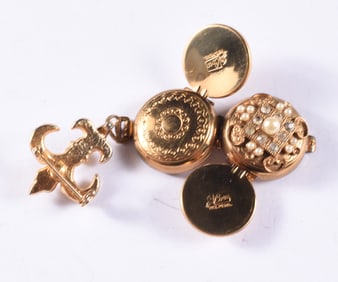 Vintage 4 Way Locket