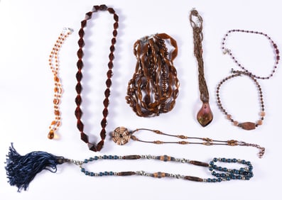 Tribal Trade Beaded Necklace Group