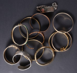 Vintage Metal Bracelet Group