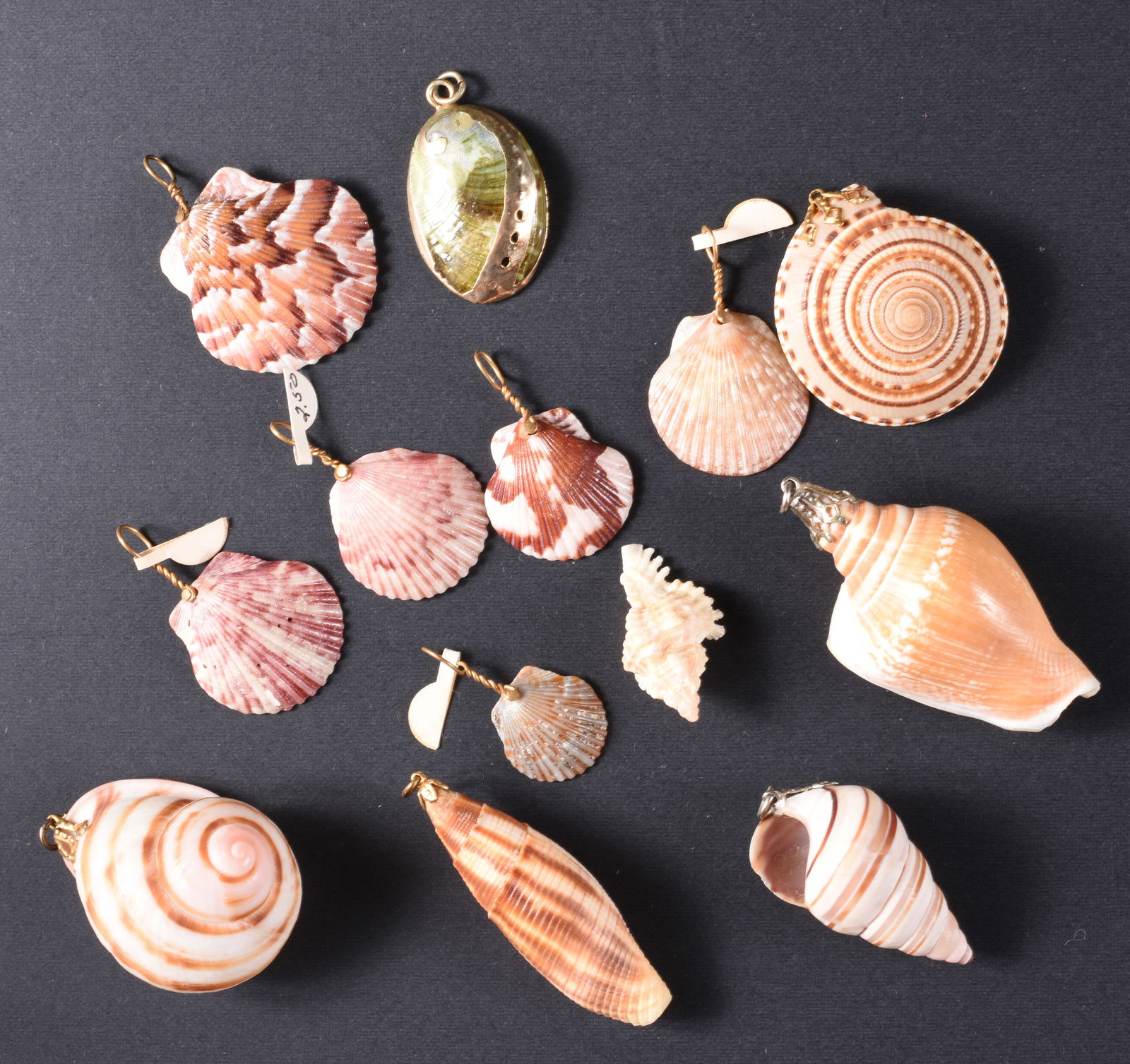 Seashell Necklace Pieces: This is a collection of jewelry from two estates. All items are sold as is where is. We can in house ship and our price is below under condition. The price to the right is 3rd party shipping. To get i
