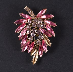 Vintage Jeweled Brooch
