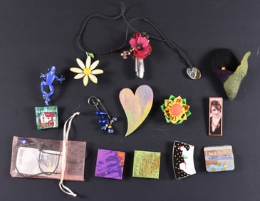 Folky Pin Backs and other