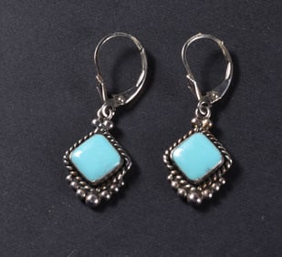 Silver 925 Turquoise Earings