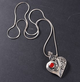 925 Silver Necklace and Pendant