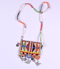 Tribal Beaded Purse