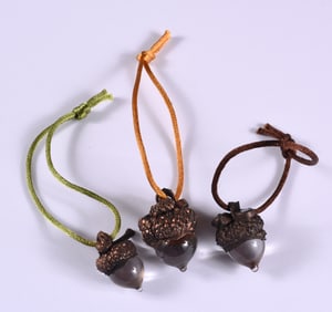 Glass and Bronze Acorn Group