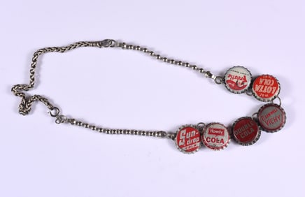 Vintage Bottle Top Necklace