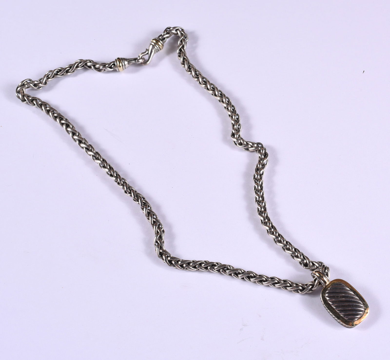 Silver 925 Necklace and Pendant (1 of 2)
