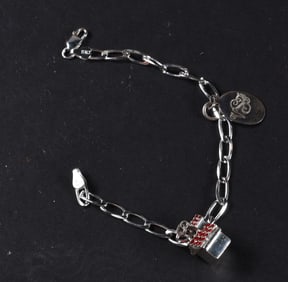 Silver Charm Bracelet