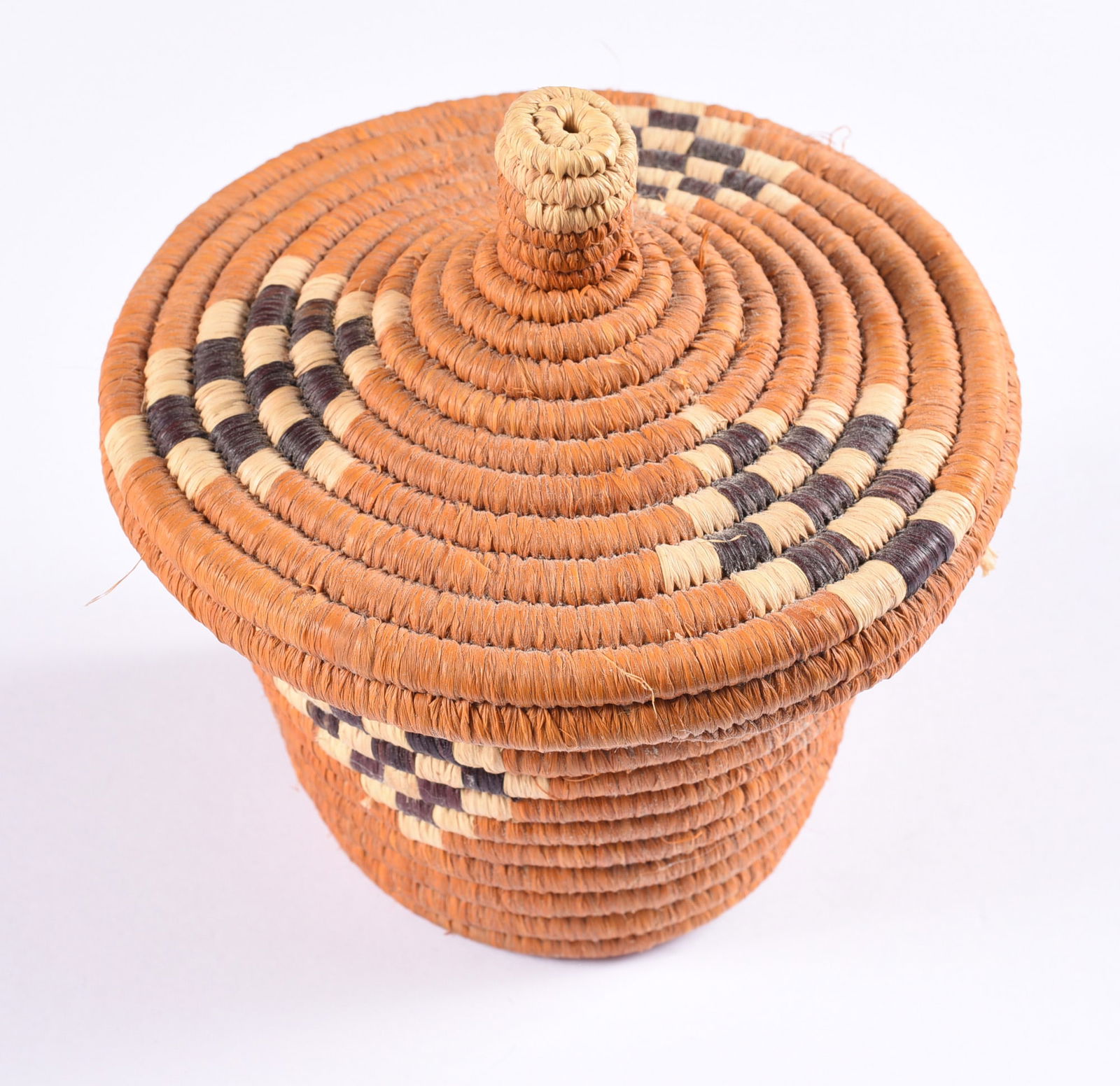 Small African Bolga Basket (1 of 2)