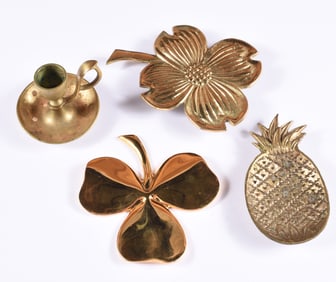 Gold Plated Desk Items