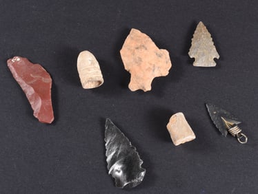 Indian Heads and Civil War Bullet