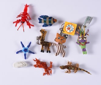 Animal Charms and Brooches
