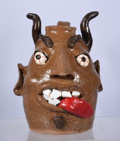 Nancy Richards Miniature Face Jug