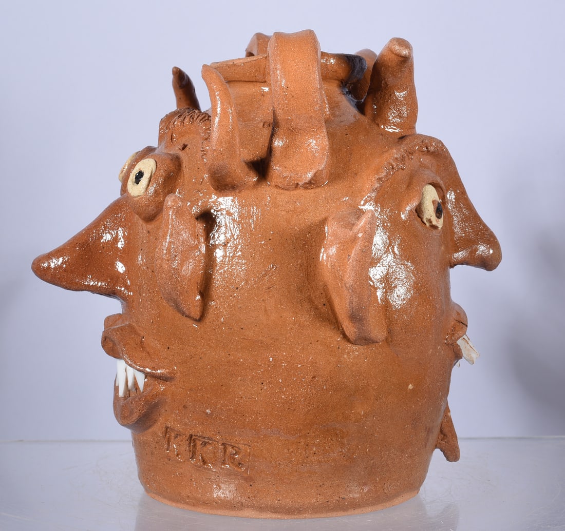 Nancy Richards Miniature Double Face Jug (1 of 4)