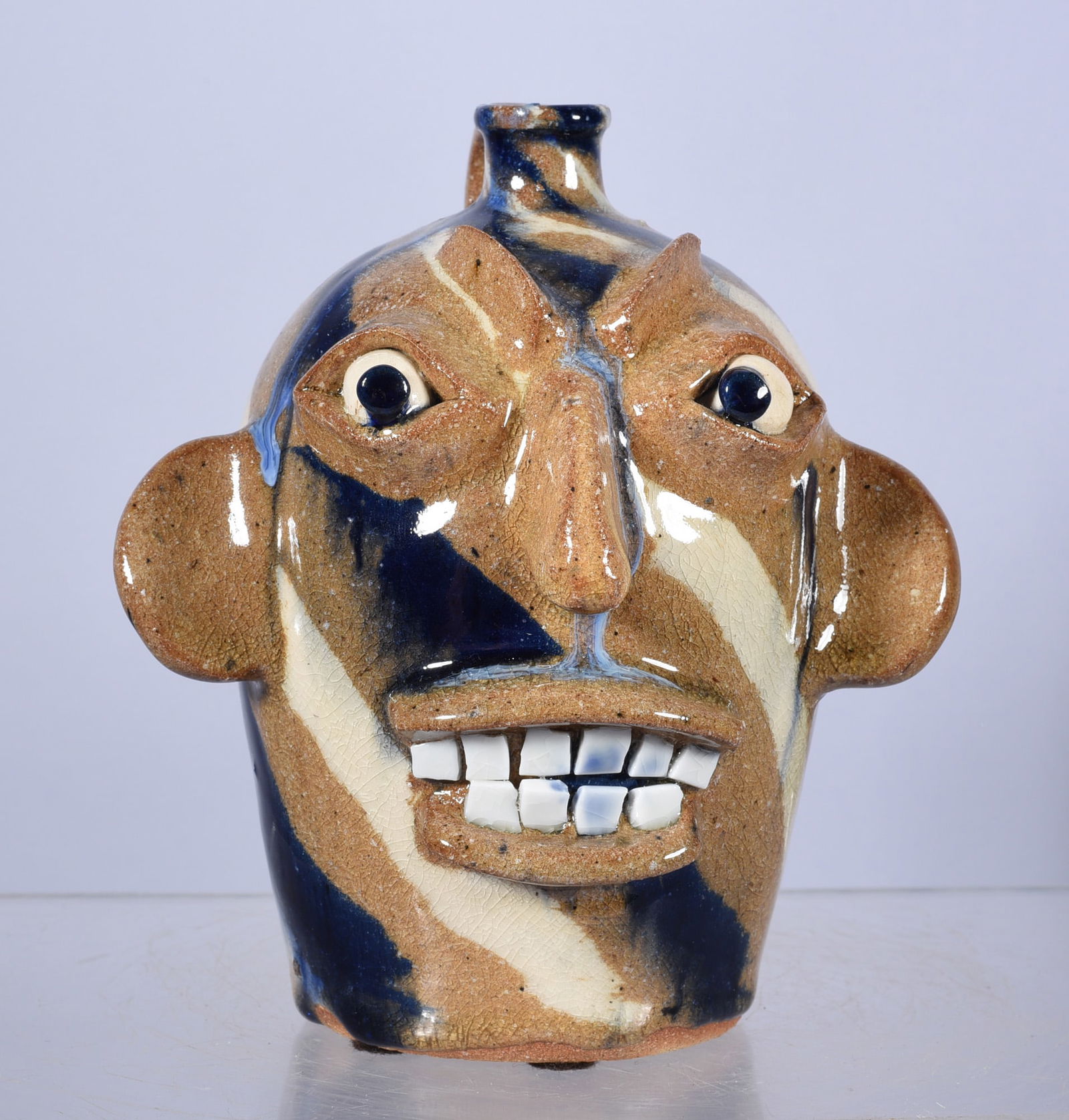 Gary Mitchell Miniature Face Jug (1 of 3)