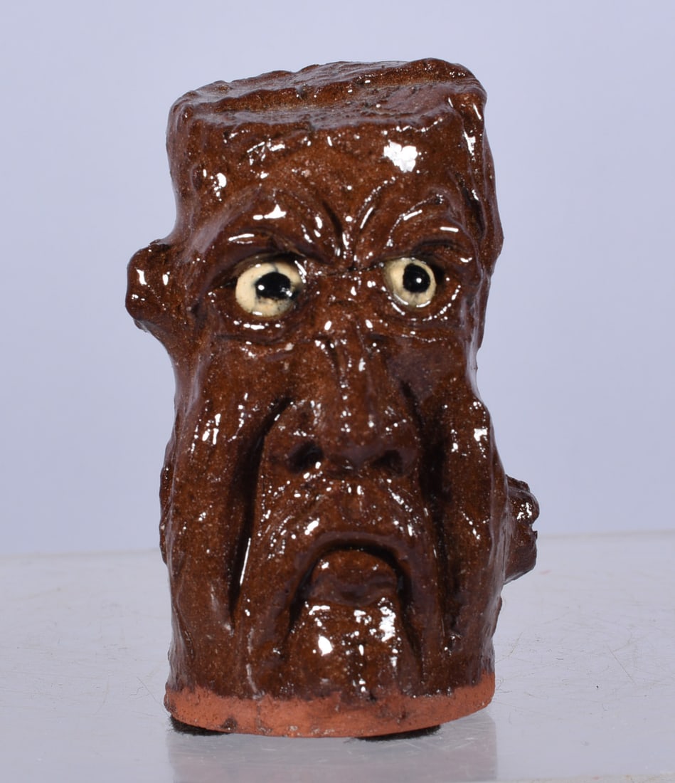 Michael Crocker Miniature Face Jug (1 of 3)