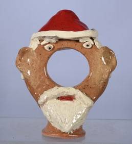 Nancy Richards Santa Clause Miniature Ring Jug