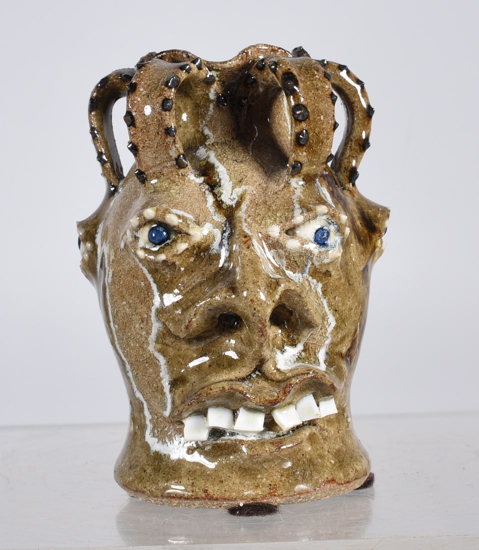Mike Ball Miniature Face Jug (1 of 4)