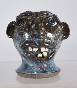 Stephen Harrison Miniature Wig Stand Face Jug
