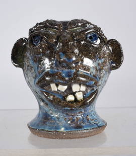 Stephen Harrison Miniature Wig Stand Face Jug: miniature wig stand by Stephen Harrison. All items can be shipped in house see price under condition. The price to right is 3rd party and has nothing to do with us. To get in house shipping select SEL